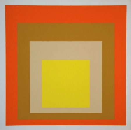 Сериграфия Albers - Yes Sir, 1955