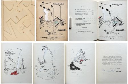 Иллюстрированная Книга Tanguy - Yves TANGUY et Benjamin Péret. DORMIR DORMIR DANS LES PIERRES