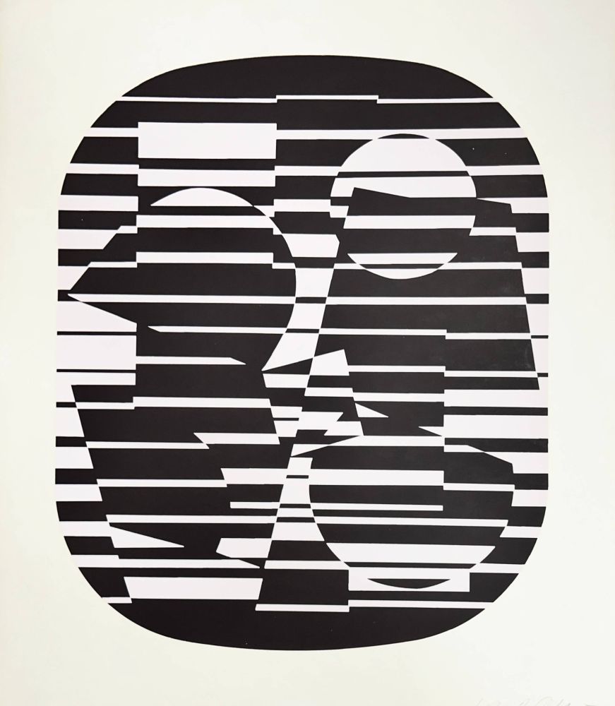 Сериграфия Vasarely - Zeta
