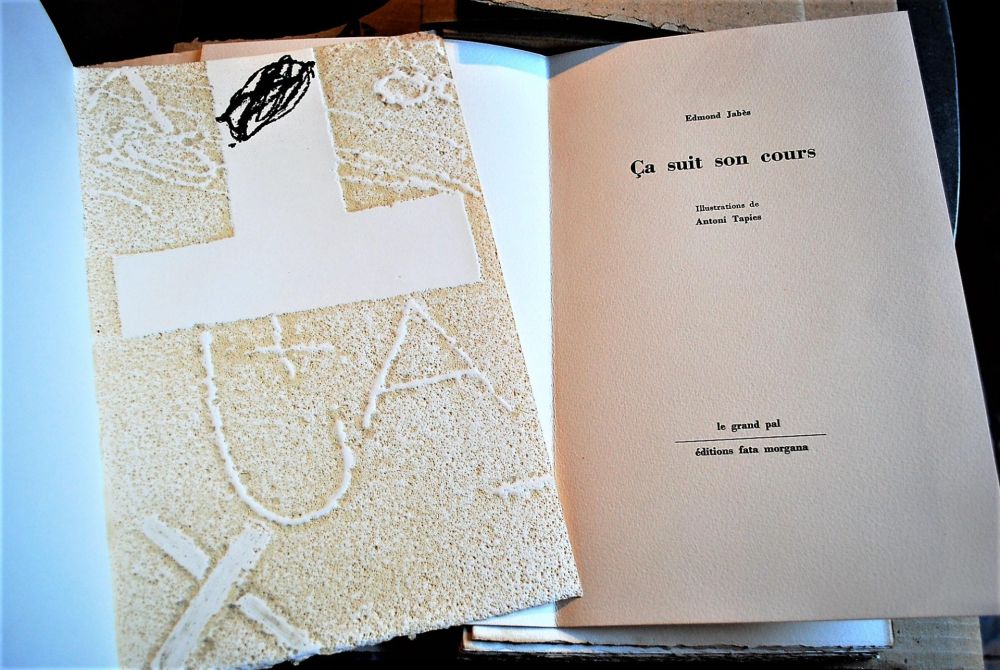 Иллюстрированная Книга Tàpies - Ça Suit Son Cours.