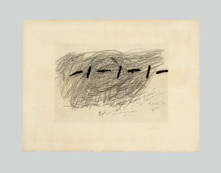 Гравюра Tàpies - Écriture