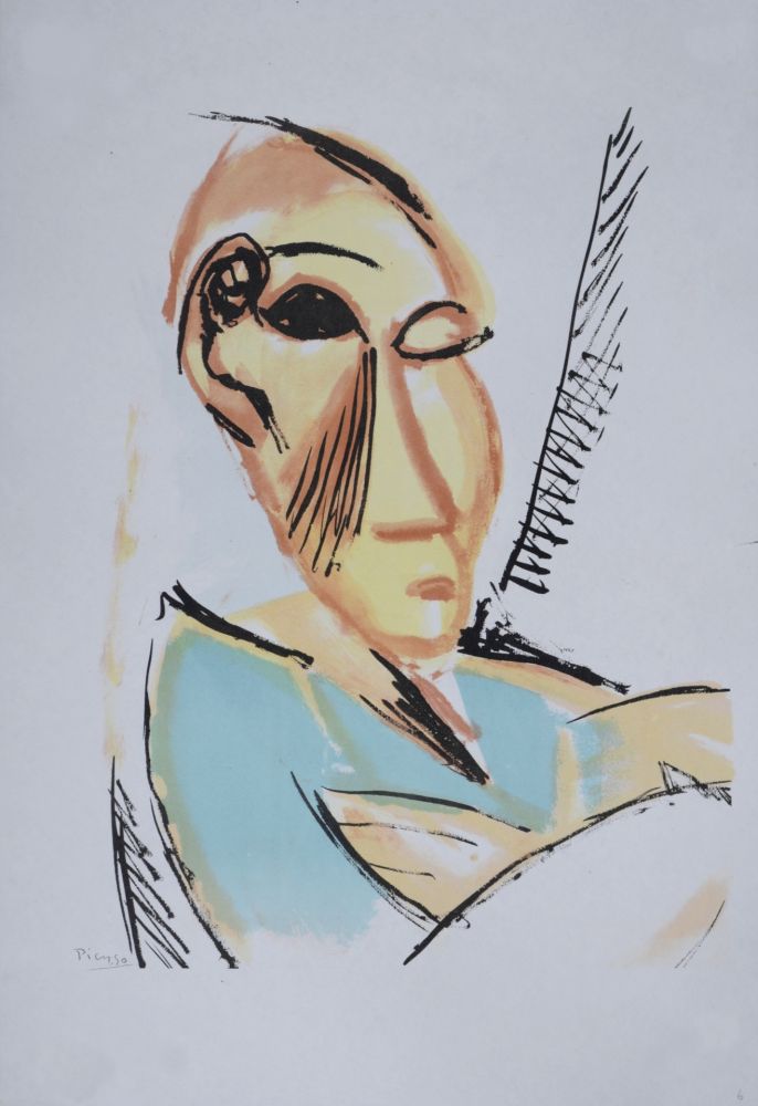 Литография Picasso (After) - Étude pour Les Demoiselles d'Avignon, 1946