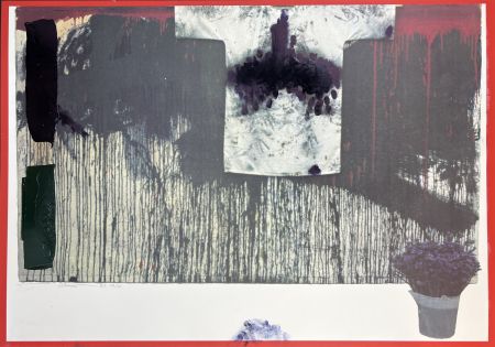 Многоэкземплярное Произведение Nitsch - Übermalte Bild-Lithographien