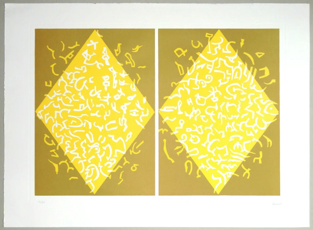 Офорт И Аквитанта Accardi - Composizione