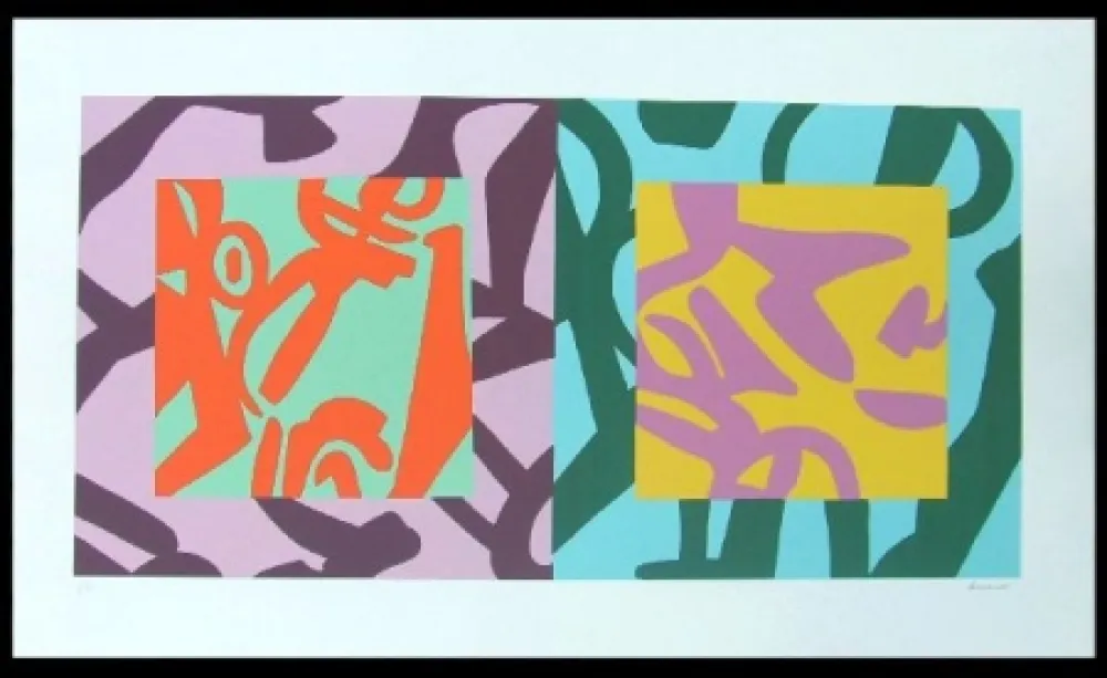 Сериграфия Accardi - Senza titolo