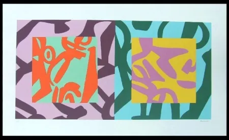 Сериграфия Accardi - Senza titolo