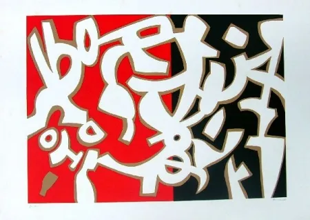 Литография Accardi - Senza titolo