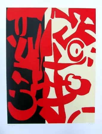 Литография Accardi - Senza titolo