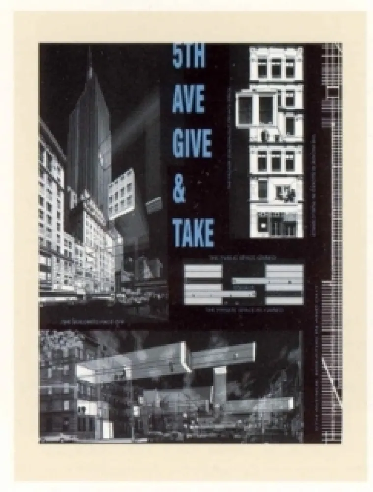 Литография Acconci - 5th Ave Give & Take