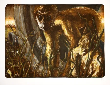 Литография Aceves Humana - San titre