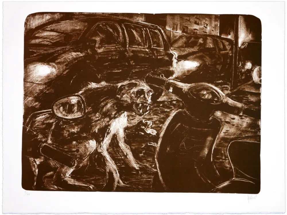 Литография Aceves Humana - Sans titre