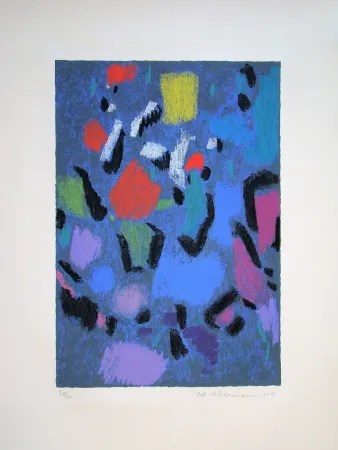 Сериграфия Ackermann - Sphärisch Bewegtes