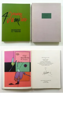 Иллюстрированная Книга Adami - ADAMI. Derrière le Miroir n° 206. Nov. 1973. TIRAGE DE LUXE SIGNÉ.