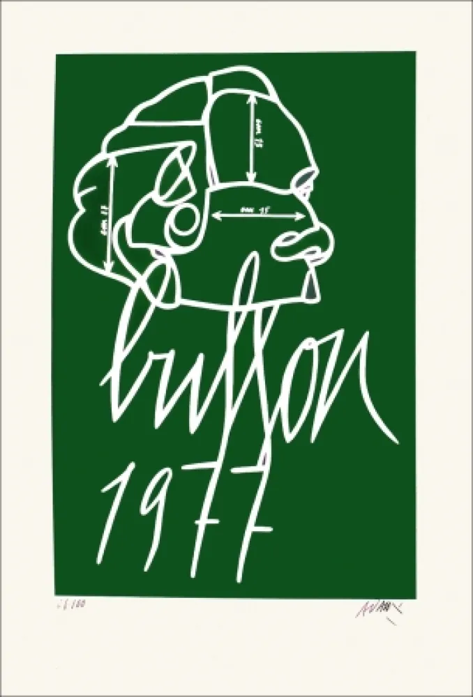 Литография Adami - Aff Avt Salpetrière