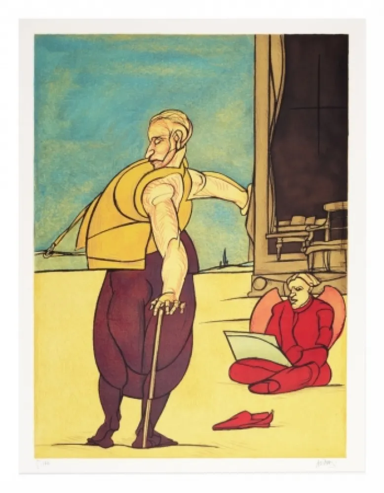 Литография Adami - Angélus