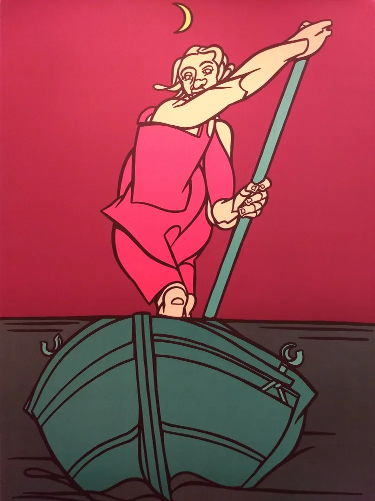 Литография Adami - Blue Danube