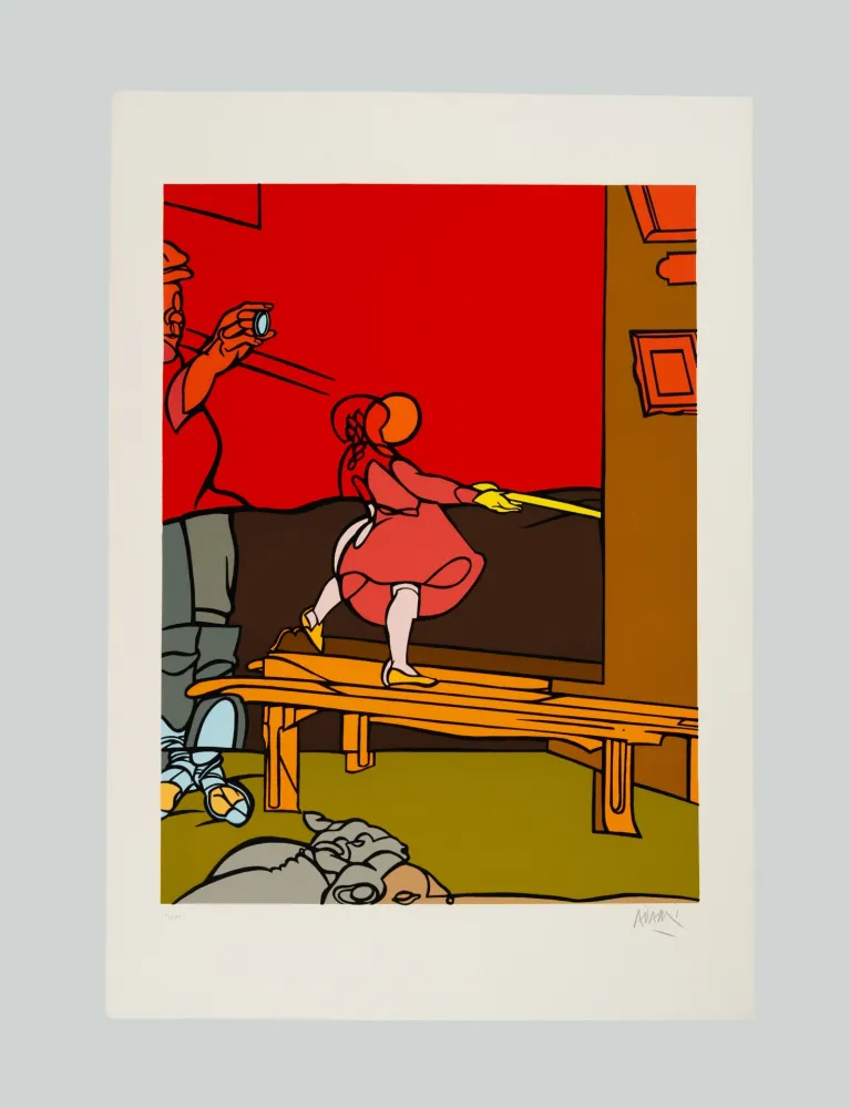 Сериграфия Adami - Composizione