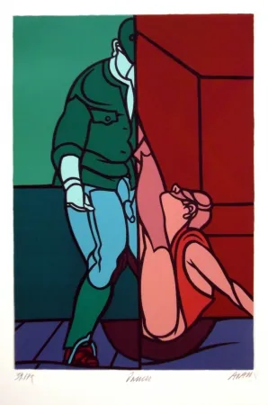 Литография Adami - Dancer