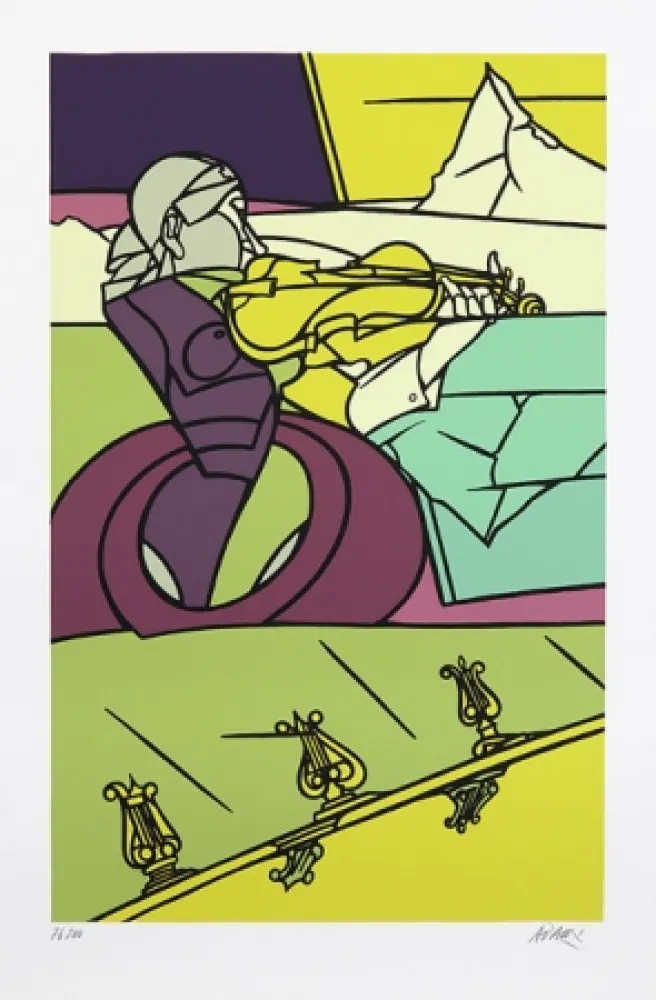 Сериграфия Adami - Fantasia per violino