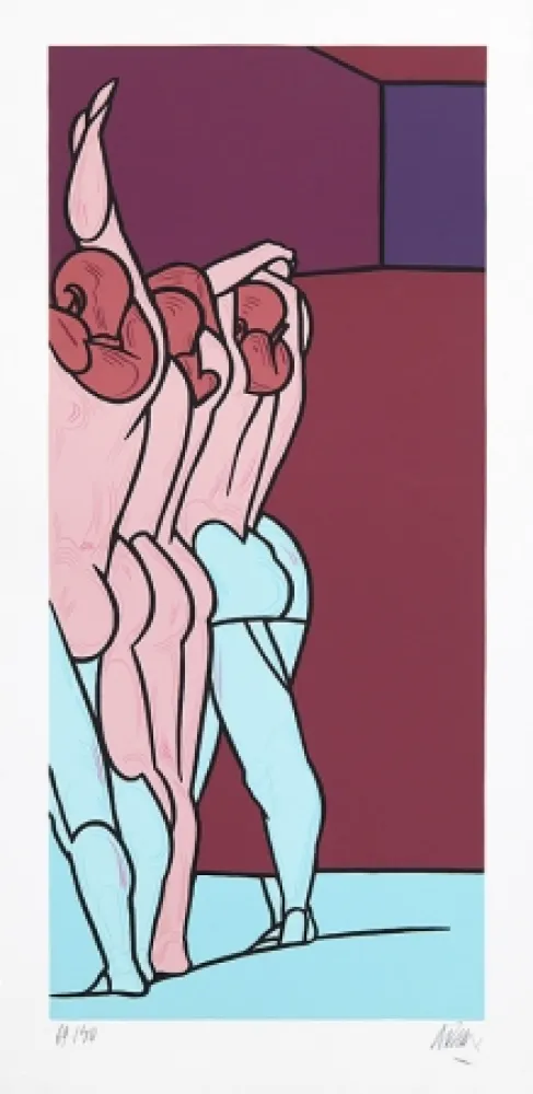 Сериграфия Adami - Figure de dos