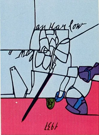 Сериграфия Adami - Jean Harlow