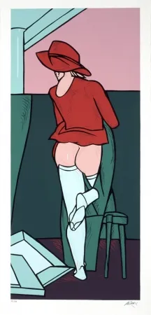 Сериграфия Adami - La visita II