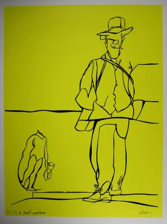 Литография Adami - Le front populaire