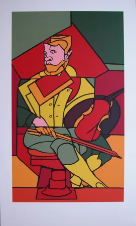 Сериграфия Adami - Le musicien 