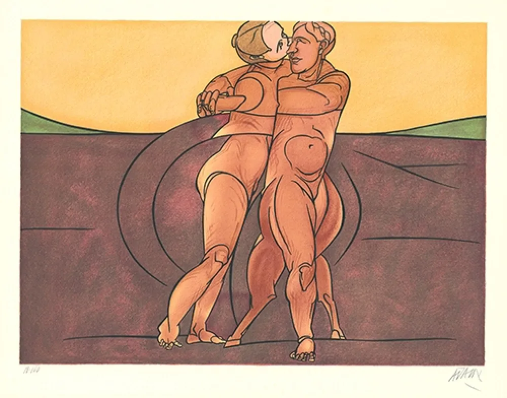 Литография Adami - Métamorphose