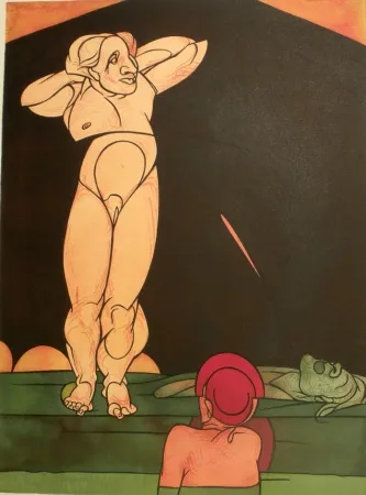 Литография Adami - Nudo