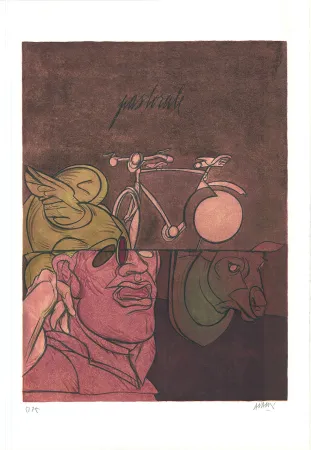 Литография Adami - Pastorale