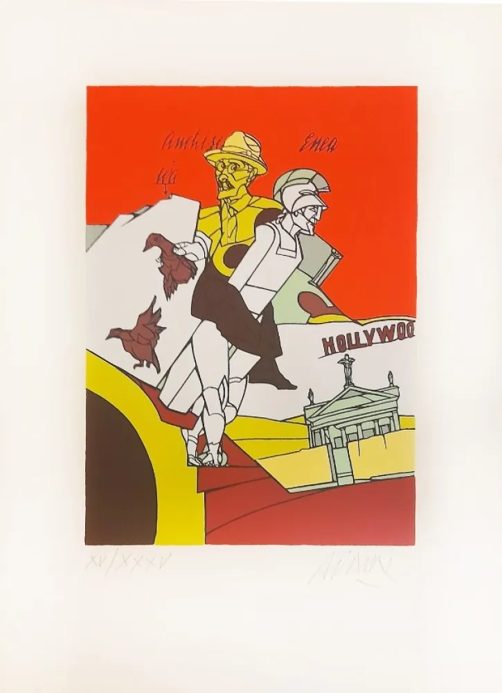 Литография Adami - Portraits littéraires