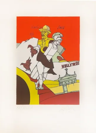 Литография Adami - Portraits littéraires