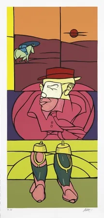 Сериграфия Adami - Riding Boots