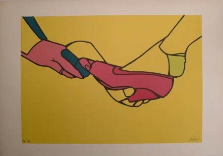 Литография Adami - Sin Título