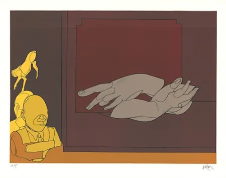 Литография Adami - Song of Myself