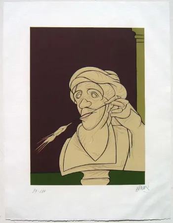 Литография Adami - Stèle