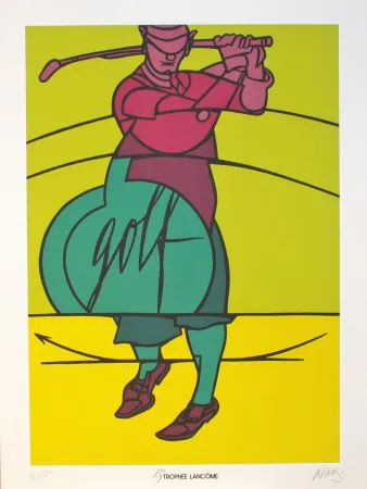 Литография Adami - Trophée Lancôme