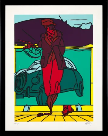 Литография Adami - Untitled 