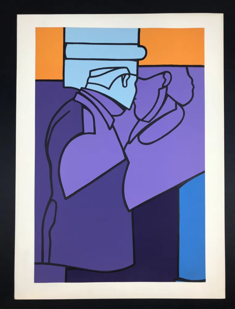 Литография Adami - Untitled 