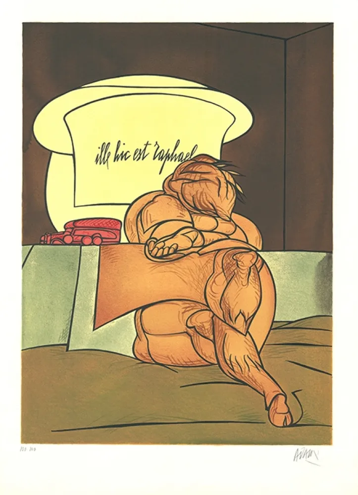 Литография Adami - Urne