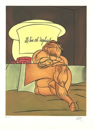 Литография Adami - Urne