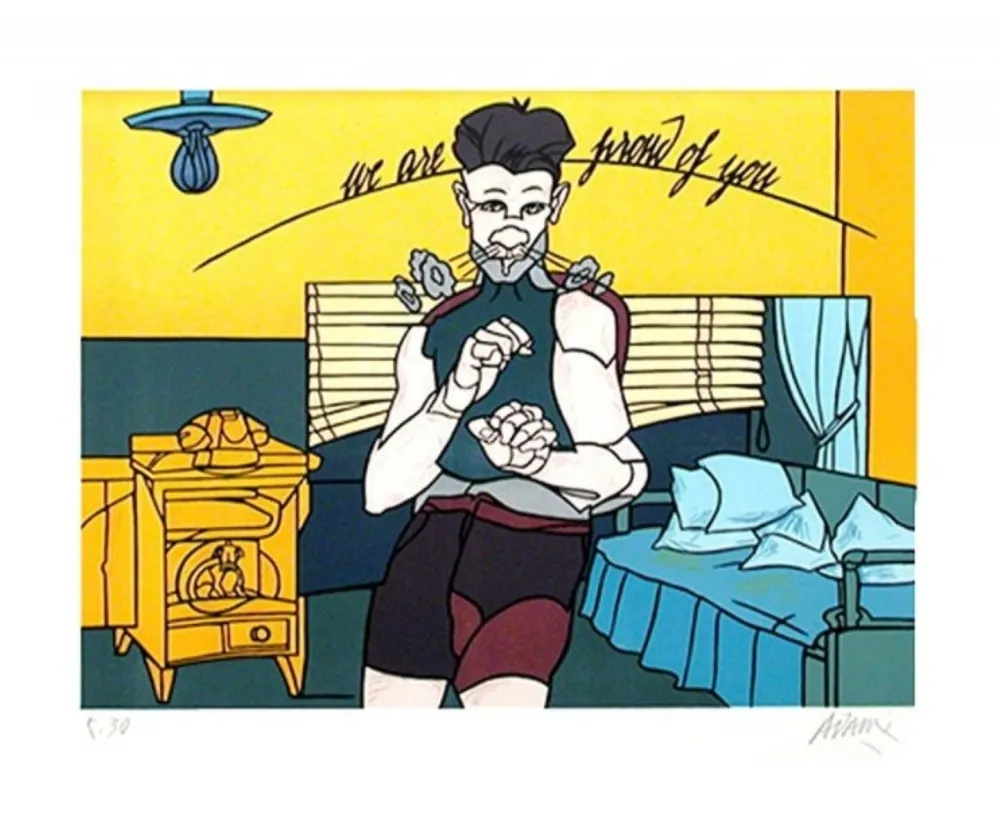 Литография Adami - WE ARE PROUD OF YOU