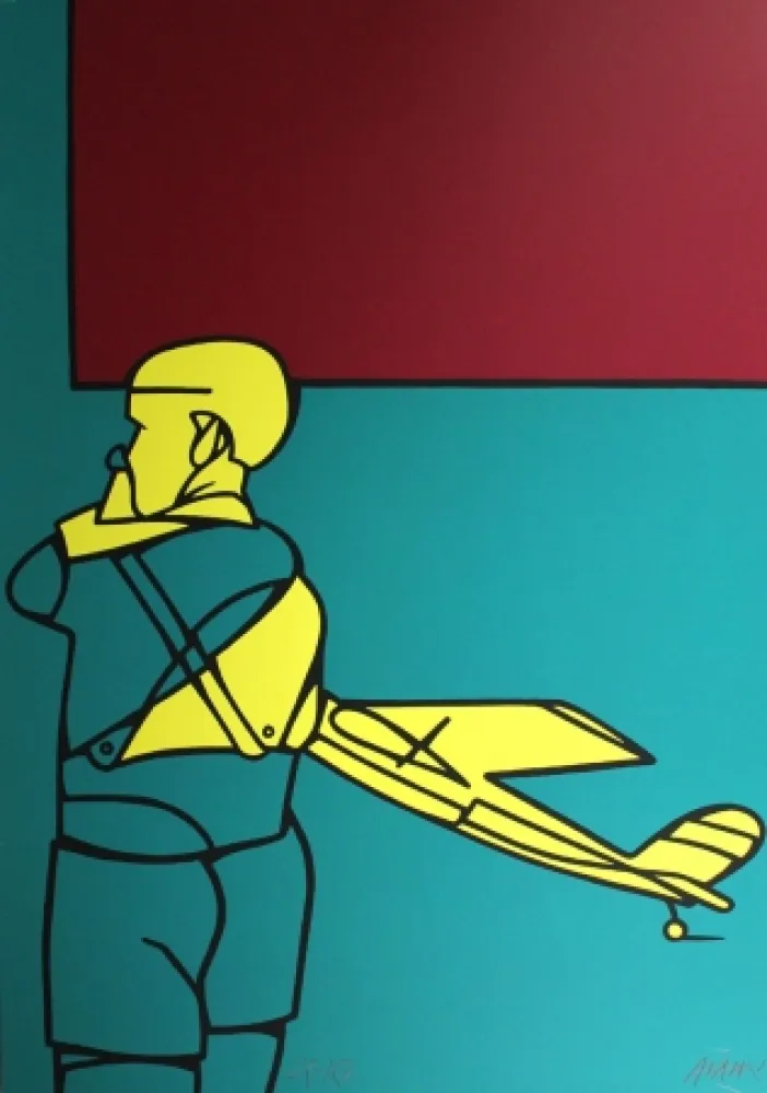 Литография Adami - Zürich 1976 / 77