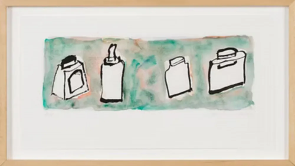 Многоэкземплярное Произведение Adnan - La Commedia dell'arte dei calamai I