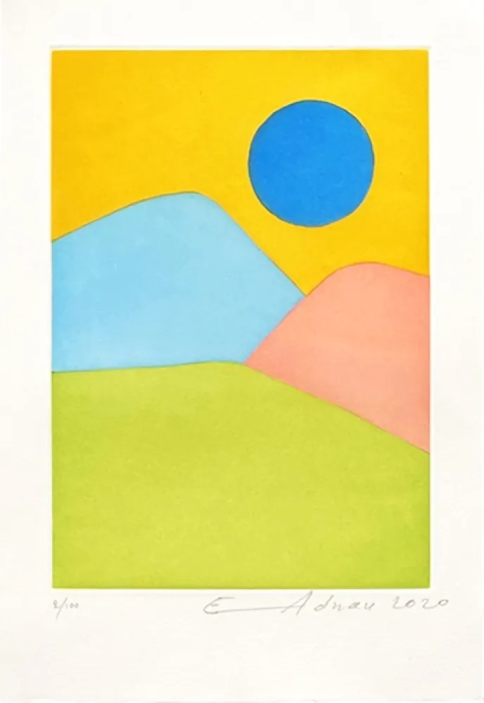 Гравюра Adnan - L'apocalypse arabe