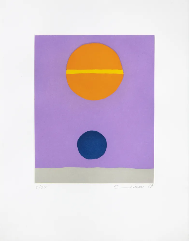 Гравюра Adnan - Poids de la lune V