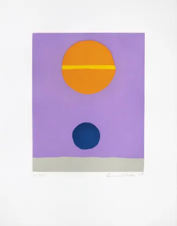 Гравюра Adnan - Poids de la lune V