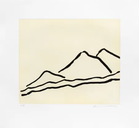 Гравюра Adnan - Quelque part...