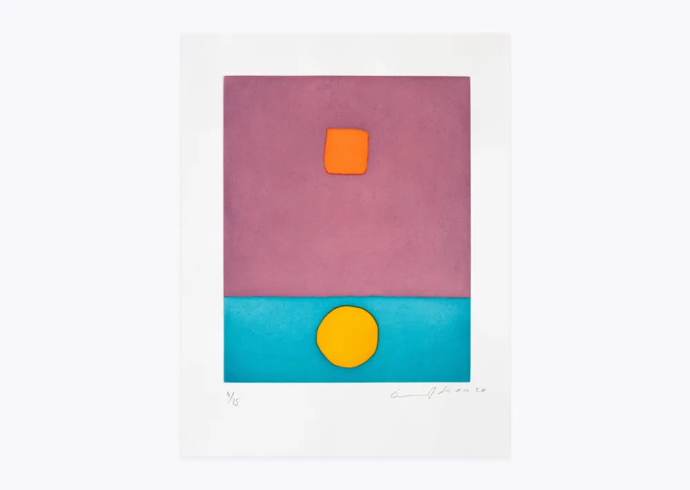 Гравюра Adnan - Soleil a vécu (Le)